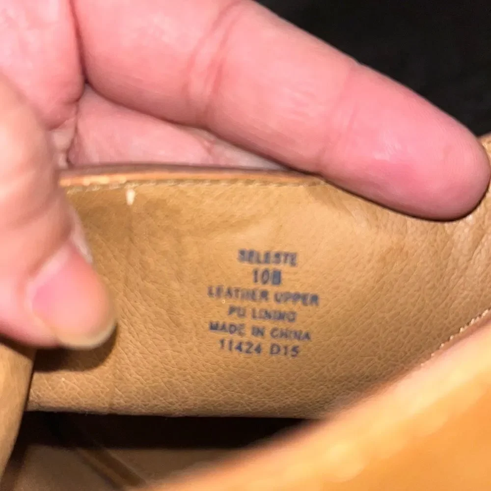 Ralph Lauren leather platform open tor sandals Size 10